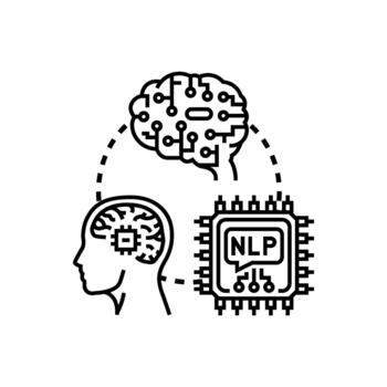 Artificial intelligence brain circuit microchip computing vector