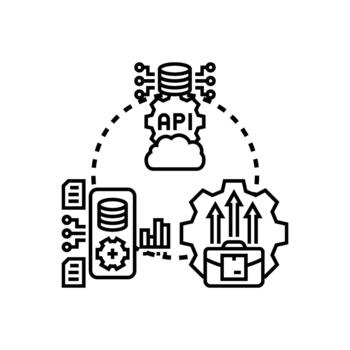 Continuous testing integration process for software development vector