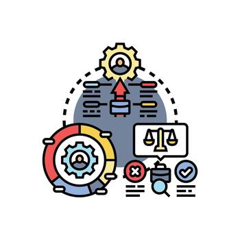 Business process modeling optimizing workflow development vector