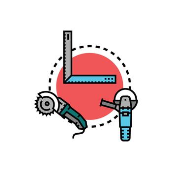 programación herramienta pictogramas para software desarrollo concepto vector