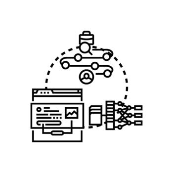 simplificado valor cartografía proceso optimizando negocio flujo de trabajo vector