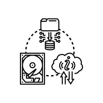 Database storage data computing cloud information system vector