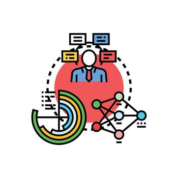 visual comprensión Procesando complejo datos y información vector
