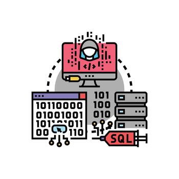 Vulnerability detection process securing system data vector