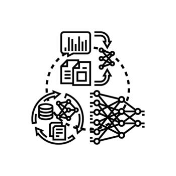 Machine learning language understanding concept development process vector