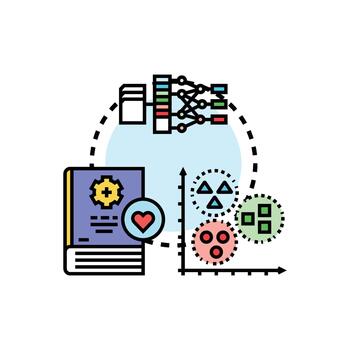 Collective machine learning training data science algorithm vector