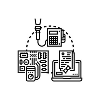 Input checking process ensuring data quality and security vector