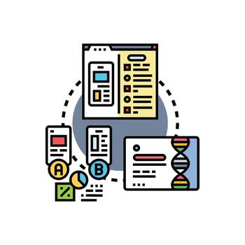 Context specific testing concept analyzing application vector