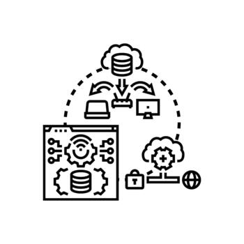 infraestructura operaciones marco de referencia optimizando datos administración procesos vector