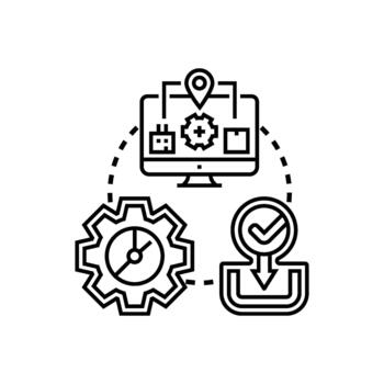 despliegue Listo proceso para software desarrollo lanzamiento vector