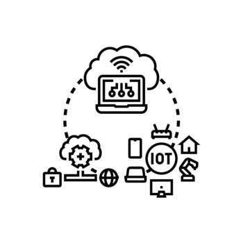 Managed device infrastructure for cloud computing vector