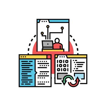 Verifying code changes and software development process vector