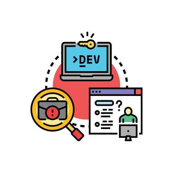 Software developer challenge finding coding solution problem vector