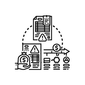 Billing statement alignment process with errors and payment vector
