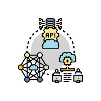 Interoperable command network connecting data and users vector