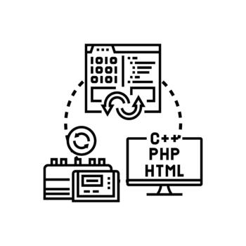 Replacing programming language code with new alternative vector