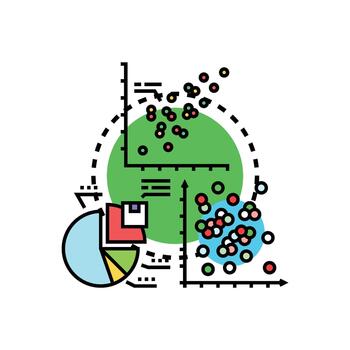 dispersión trama relación estudiar analizando datos visualización vector