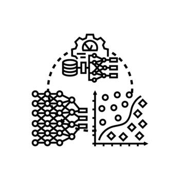Machine learning algorithm training with limited examples vector