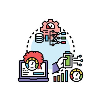 Speed optimization concept improving system performance vector