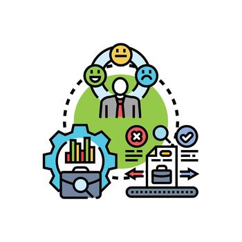 software característica avance concepto desarrollo proceso vector