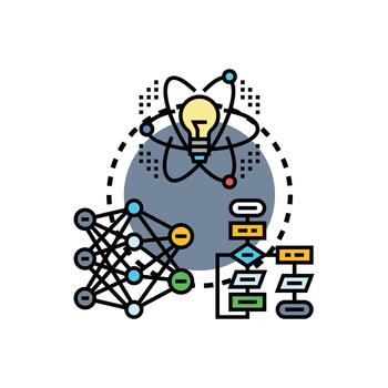 cognitivo informática artificial inteligencia desarrollando innovación concepto vector
