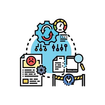 optimizado investigador flujo de trabajo proceso para eficiente problema resolviendo vector