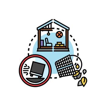quitando obstáculos concepto para problema resolviendo proceso vector