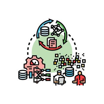 burlado arriba conjuntos de datos desarrollando máquina aprendizaje programas vector