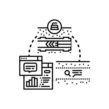 colaborativo trabajo tubería desarrollando software proyecto proceso vector