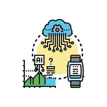 Digital intelligence processing data for artificial analytics vector