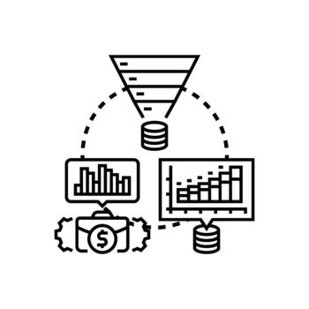 Streaming analytics data workflow process developing strategy vector
