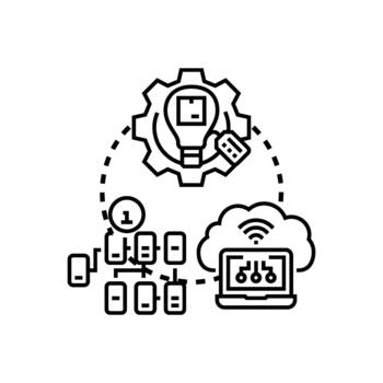 objeto orientado diseño principios para software desarrollo vector