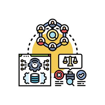concepto a ejecución flujo de trabajo proceso desarrollo vector
