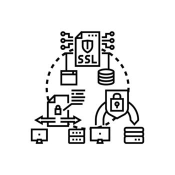 Https trusted origin for secure data transfer vector