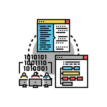 validado programación practicas para calidad software desarrollo vector