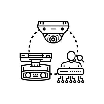 Camera based recognition system using biometric identification vector