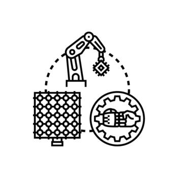 Robot command interface controlling artificial intelligence equipment vector