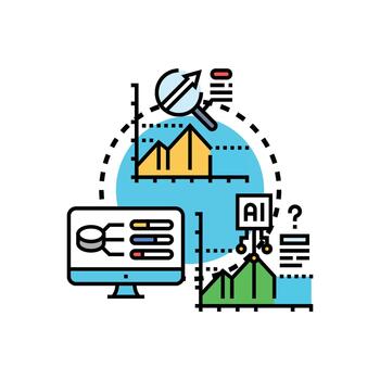 datos Ciencias modelo Ingenieria desarrollando soluciones vector