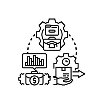 Logic controlled workflow system process management vector
