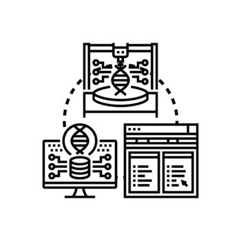 codificacion y descodificación seguro digital comunicación información vector