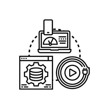 Technical device data processing and management vector