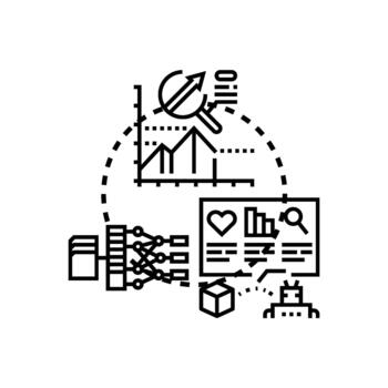 Threat detection analytics system processing data concept vector