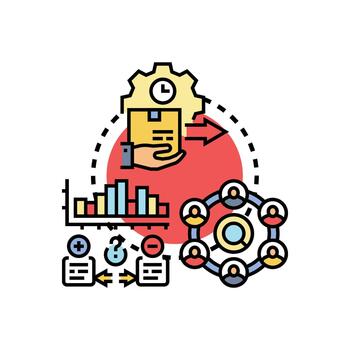 Business workflow simulation analyzing process optimization data vector