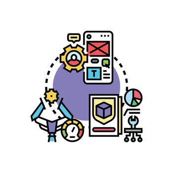 Purpose driven design process developing user interface strategy vector