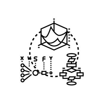 Neural network generation process data algorithm vector