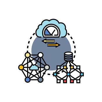 Network performance analysis and data optimization process vector