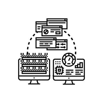 Defect detection scanning finding errors in software development vector