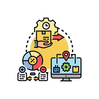 Software deployment workflow process for system development vector