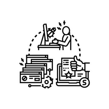 sistema error manejo proceso resolviendo digital cuestiones vector