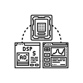 Computer processor core managing digital advertising data analytics vector